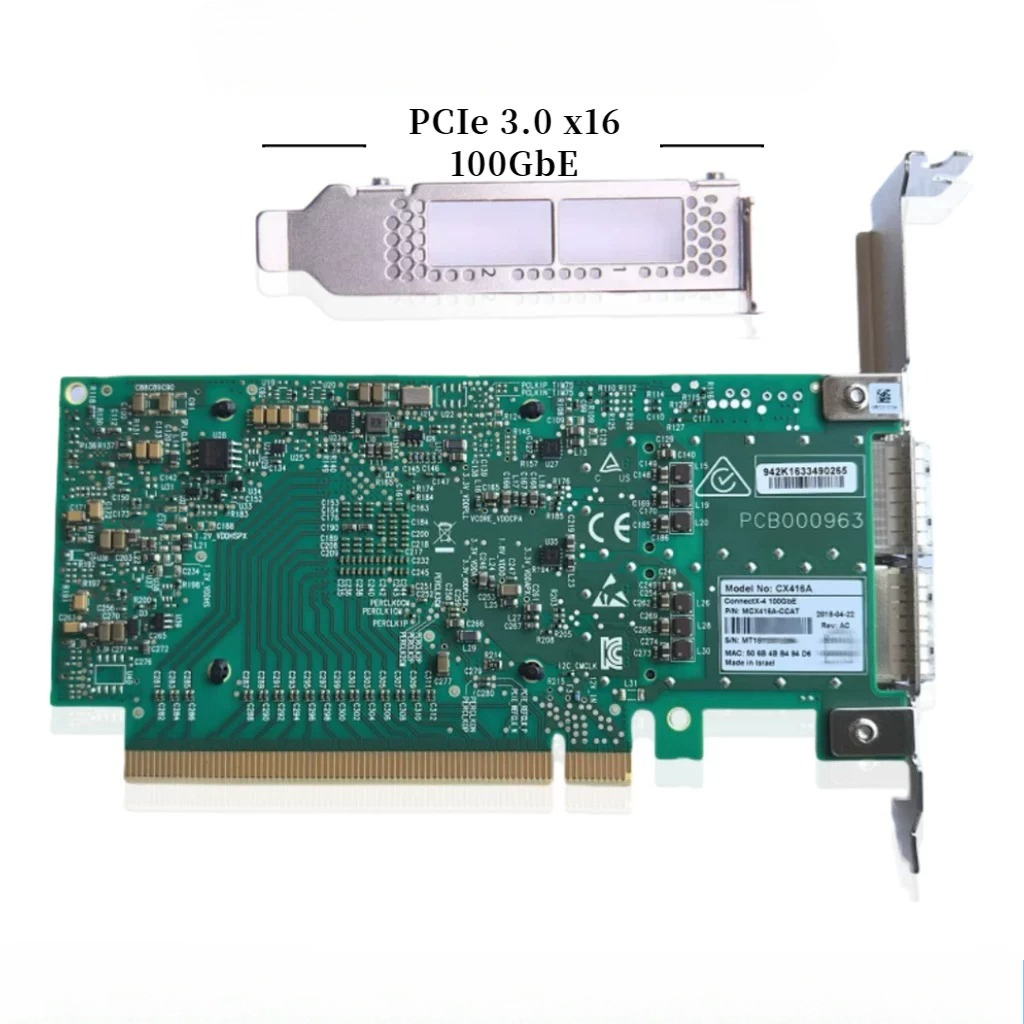 Mellanox Mcx416a-ccat Connectx - 100Gbe Qsfp28 Network Card incelemesi ve fiyatı